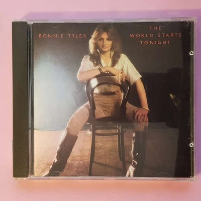 BONNIE TYLER the world starts tonight MPO FRANCE VG+/EX (CD Album, Pop) - Bild 1 von 4