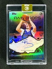 1/5 2025-26 Signed Topps Three Rain Drops Cooper Flagg Red Auto Rookie RS-CF /5