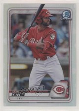 2020 Bowman Draft Chrome Refractor Quin Cotton #BD-104 02ia