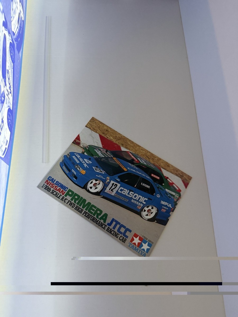 TAMIYA 1/10 RC F.F. Nissan Primera JTCC Limited SpecialKit (FF01