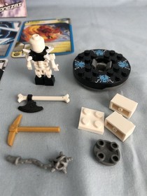 Lego set 2115 Bonezai NINJAGO 100% complete w/ instructions 5 cards Spinjitzu