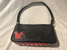 Borsa a tracolla Disney x DANi Topolino Baguette nera rossa ecopelle
