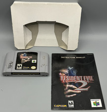 Resident Evil 2 Nintendo 64 N64 Game Cartridge & Manual Authentic