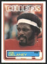 1983 Topps #284 Joe Delaney Kansas City Chiefs 3953