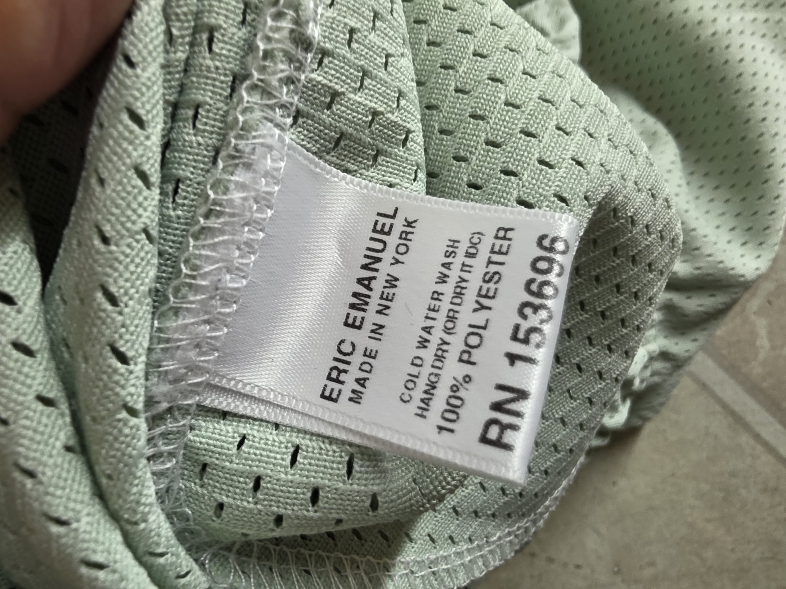 Eric Emanuel  EE Basic Mesh Shorts - Silt Green S… - image 6