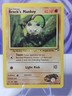 2000 Pokemon Brocks Mankey 67/132 Gym Heroes LP