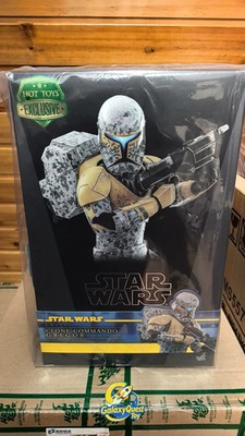  Hot Toys TMS155 Star Wars The Clone Wars Clone Commando Gregor 1/6 Figure NEW