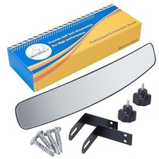 16.5" Extra Wide Golf Cart Rear View Mirror Direct Fit for EZGO, Yamaha, Club