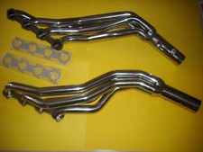 Header Mercedes CLS C 219 55 AMG V8 M 113 Edelstahl F&auml;cherkr&uuml;mmer Collektor NEU 