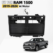 Front Radiator Active Grille Shutter With Motor Assembly For Ram 1500 2019-2024 Front Radiator Active Grille Shutter With Motor Assembly For Ram 1500 2019-2024