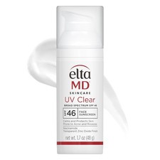 UV Clear Face Sunscreen SPF 46, Oil-Free Sunscreen with Zinc Oxide