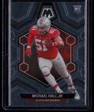 MICHAEL HALL JR. 2024 PANINI MOSAIC RC CLEVELAND BROWNS #352