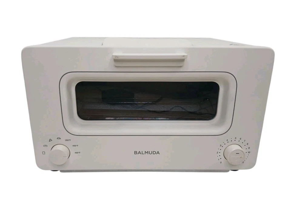 BALMUDA La Tostadora K01M-WS - Horno Tostadora de Vapor - Blanco) ¡Tiene Abolladura!! Foto 2 de 4