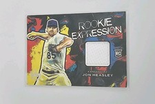 2022 Panini Diamond Kings Baseball Jon Heasley RC Jersey Patch Royals