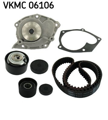 SKF Wasserpumpe + Zahnriemensatz Vkmc 01277 FüR Audi VW-image