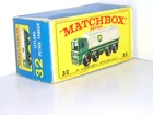 Original E4 new model Box for Lesney Matchbox #32c Leyland Petrol Tanker