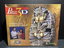 Puzz 3D Wrebbit Sealed Puzzle Foam - King Tut Tutankhamen 388 pieces Tomb Egypt