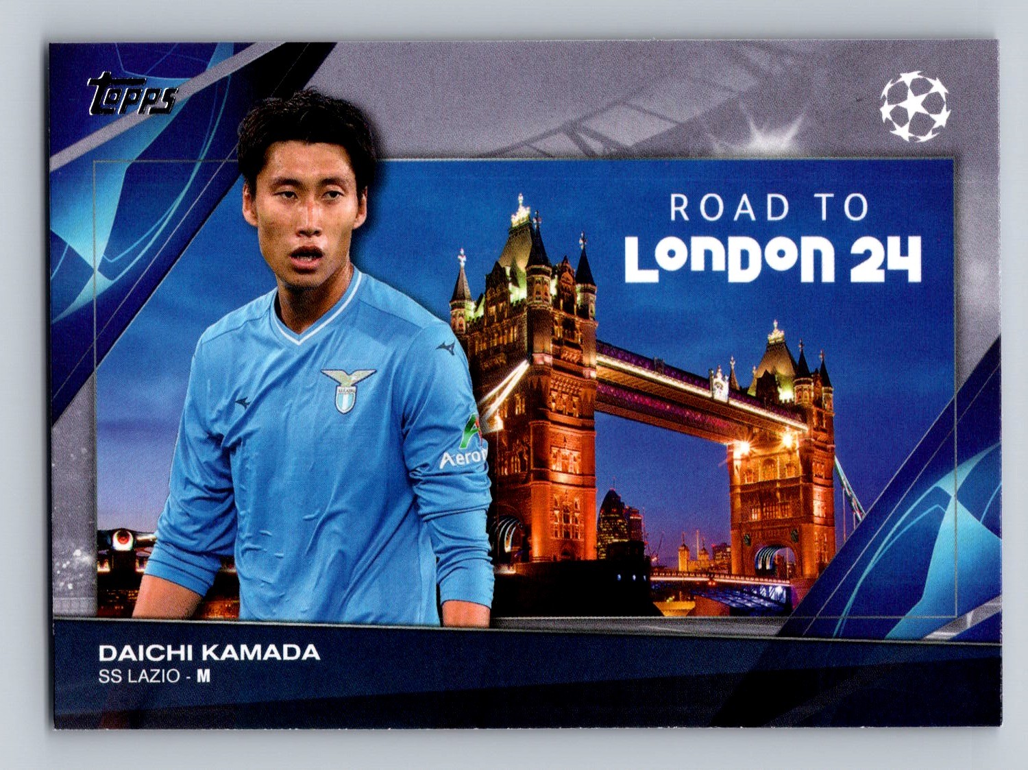 2023-24 Topps UEFA Club Competitions #RF-8 Daichi Kamada Road to the Final Lazio