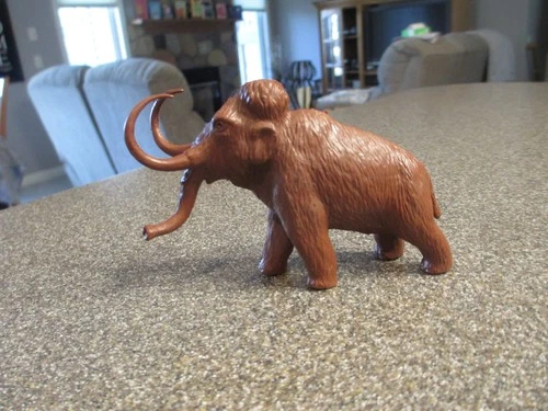 VINTAGE MARX BROWN WOOLLY MAMMOTH PREHISTORIC DINOSAUR