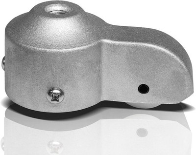 Flag Pole Truck Nylon Pulley Silver Cast Aluminum Gravity Hauling Truck