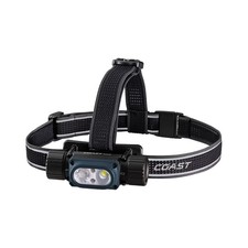 COAST WPH34R 2000 Lumen Waterproof USB Rechargeable Dual Power Headlamp