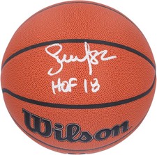 Steve Nash Phoenix Suns Signed Wilson Indoor/Outdoor Basketball with HOF 18 Insc