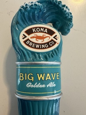 Kona Beer Tap Handle Knob Keg Bar Top Draft Brewing Big Wave Golden Ale