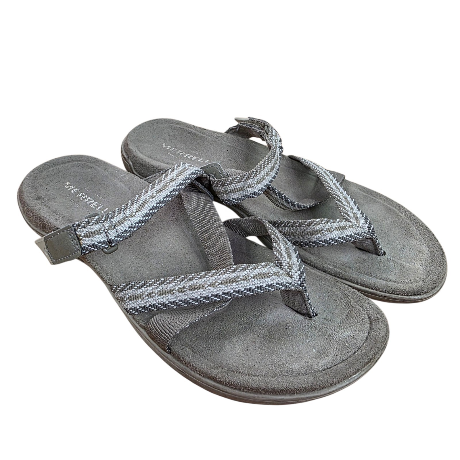 Merrell sandali donna District Mendi perizoma sling back marrone brindle taglia 6