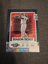2021 Panini Contenders Baseball New York Yankees Gleyber Torres Optic Red Wave
