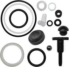 15 Pcs 3 Ton Floor Jack Seal Repair Kit, Complete Hydraulic Jack Oil Seal O-Ring