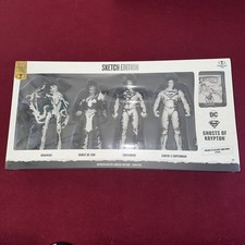 McFarlane DC Gold Label Sketch Edition Ghosts Of Krypton Page Punchers