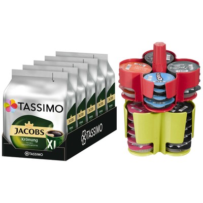 TASSIMO Kapseln Jacobs Krönung XL 80 Kaffeekapseln   1 KOZIOL ...