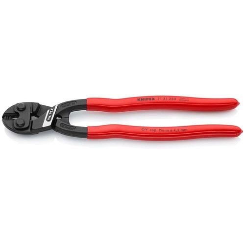 10 in. XL Lever Action Bolt Cutters Notched Blade for Larger Cut Cross Section 10 in. XL Lever Action Bolt Cutters Notched Blade for Larger Cut Cross Section
