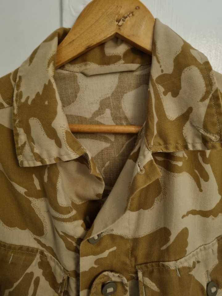 Royal Marines Commando Desert Lightweight Combat Smock Jacket, w ...