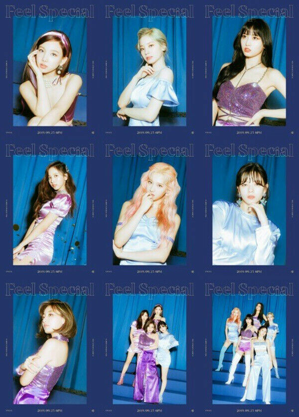 TWICE FEEL SPECIAL 8th Mini Album 3 Ver SET 3CD+3 Photo Book+18