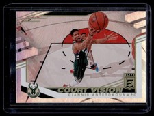 2019-20 Donruss Elite Court Vision #22 Giannis Antetokounmpo Insert
