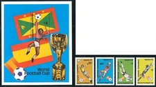 DEP6 Granada 419/22 + Hb 60 1982 MNH