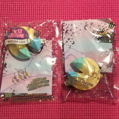 Lucky Fortune BFF Series Lucky Me Lucky You Toy Cookie + Bracelet + Paper Fortun