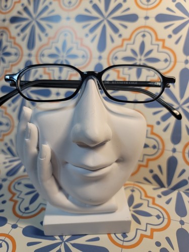 Kenneth Cole CV KC Sexy Hexy 305 Eyeglasses Frame 48 18 140 Oval Black Blue