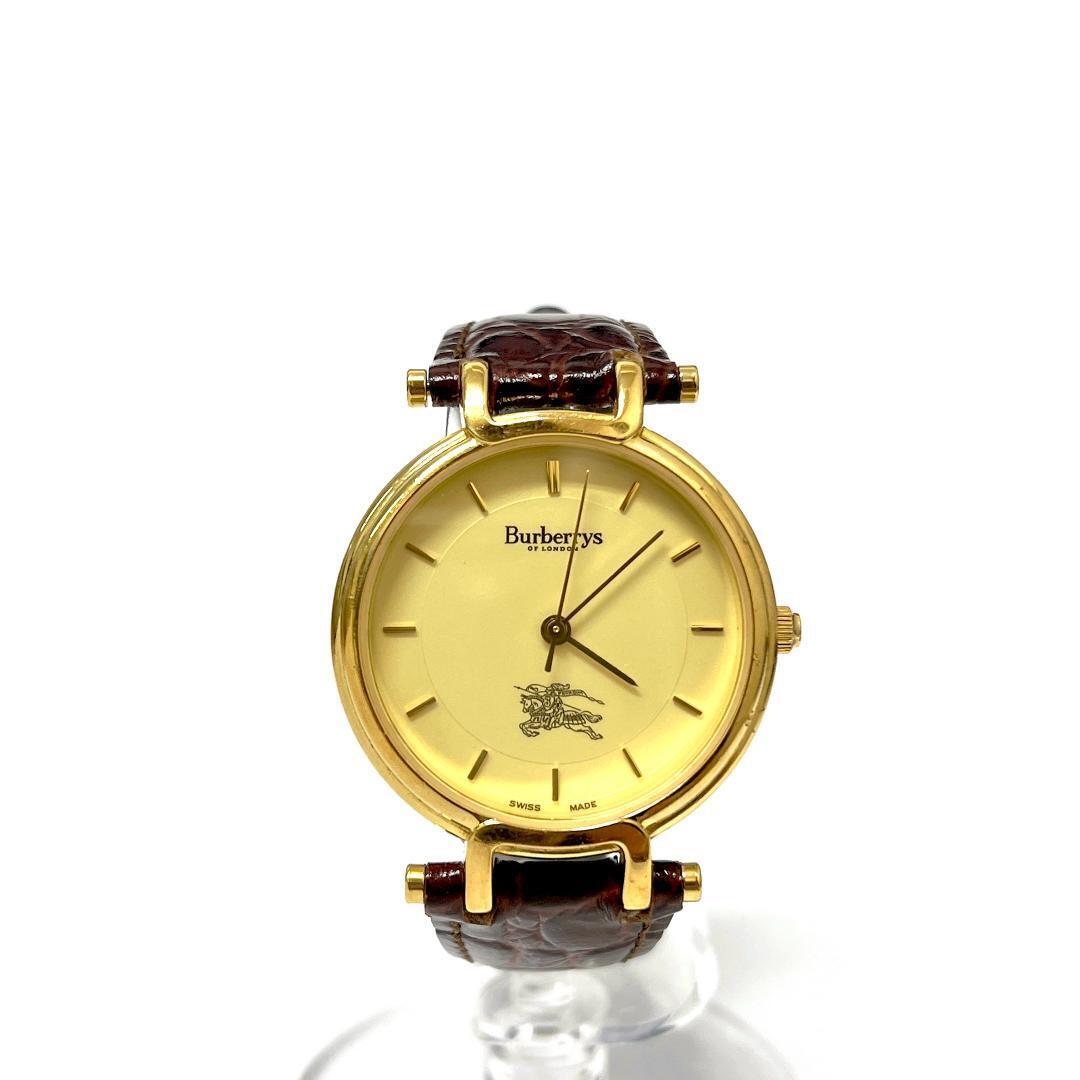 Burberry 3200 Analog Quartz Women Working Watch Gold Vintage Burberry 3200 Analog Quartz Women Working Watch Gold Vintage