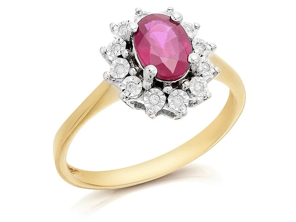F hinds ruby best sale rings