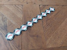 C6-017 Lot de 9 Jetons Pour Jeu De Poker –Bicycle Noir En Très Bon Etat.