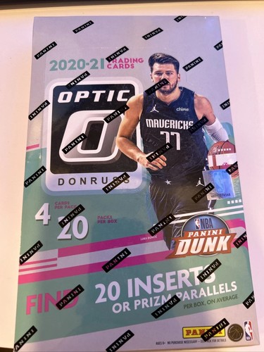2020-21 Donruss Optic NBA Basketball Retail Box