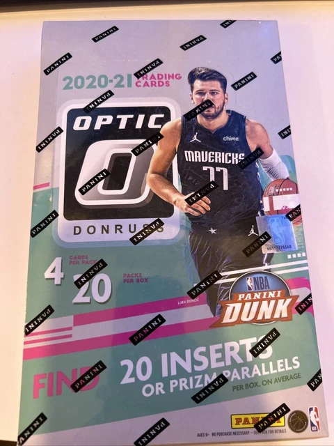 2020-21 Donruss Optic NBA Basketball Retail Box