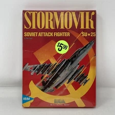 Stormovik Soviet Attack Fighter PC IBM 3.5" Sealed (A10)