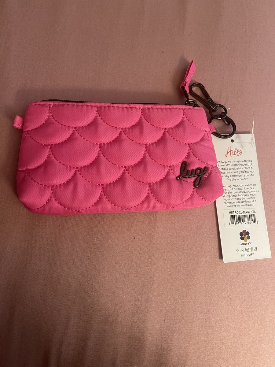 Lug Metro XL pouch Magenta New W Tags. | eBay