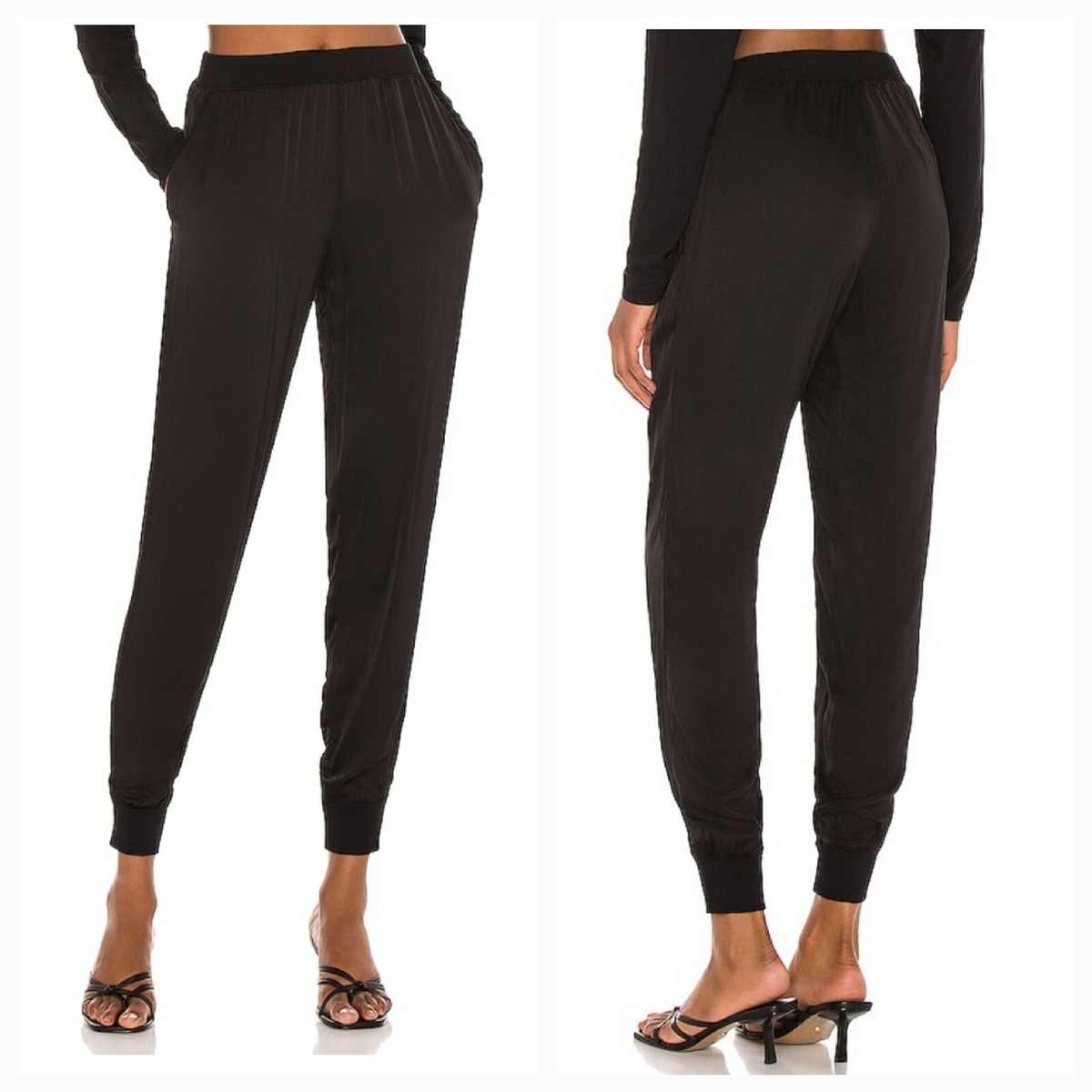 MICHAEL STARS LYDIA JOGGER PANTS, SIZE XS