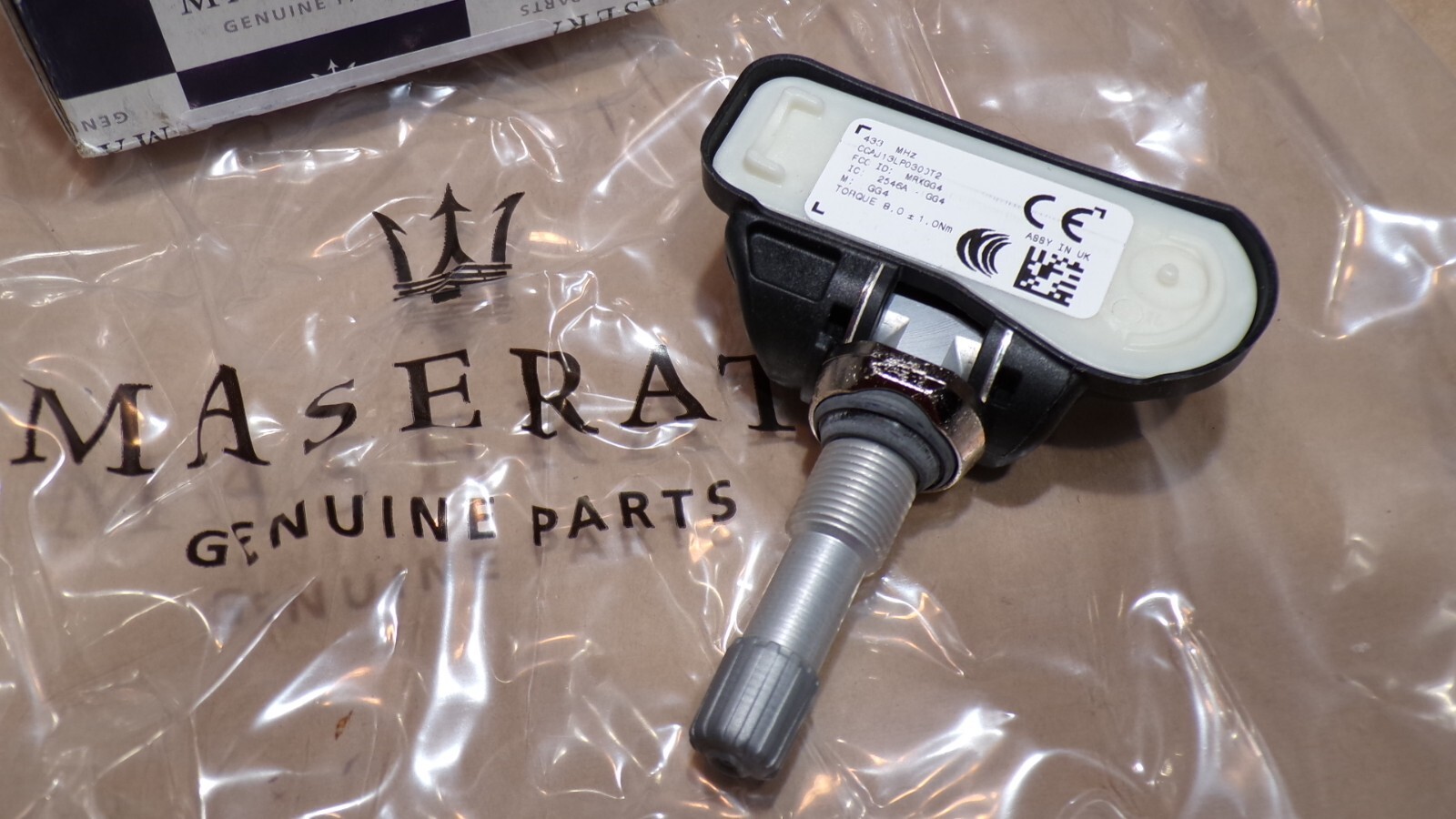 Maserati Tire Pressure Sensor New OEM  # 670002790