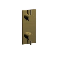 Phylrich 4-171/047 Wall Mounted Shower Volume Control Trim in ANTIQUE BRASS New!