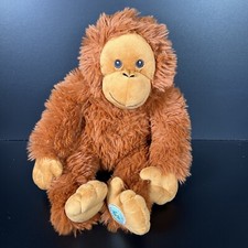 FAO Schwarz Orangutan 2022 Save the Earth Stuffed Animal Plush Toy 16" L